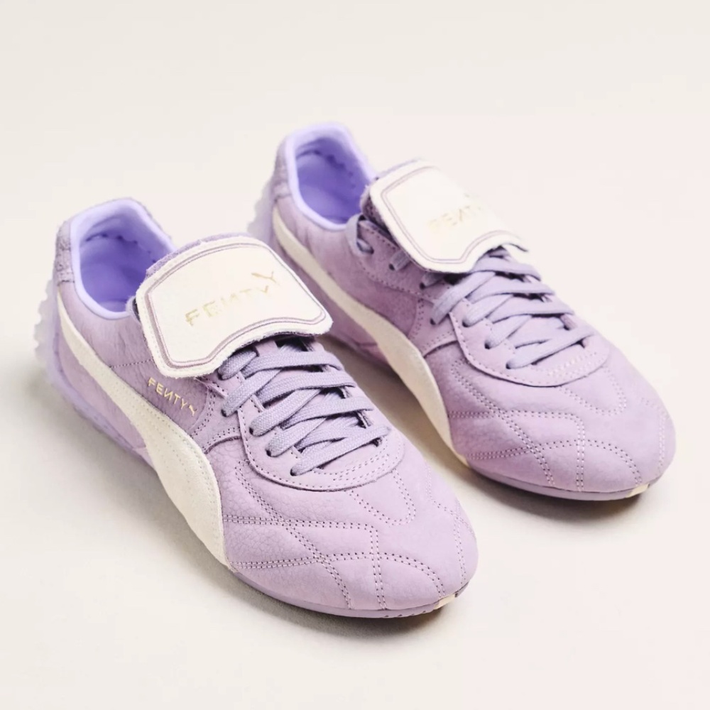 NWT FENTY x PUMA Avanti Leather and Suede (Purple, Size 7)